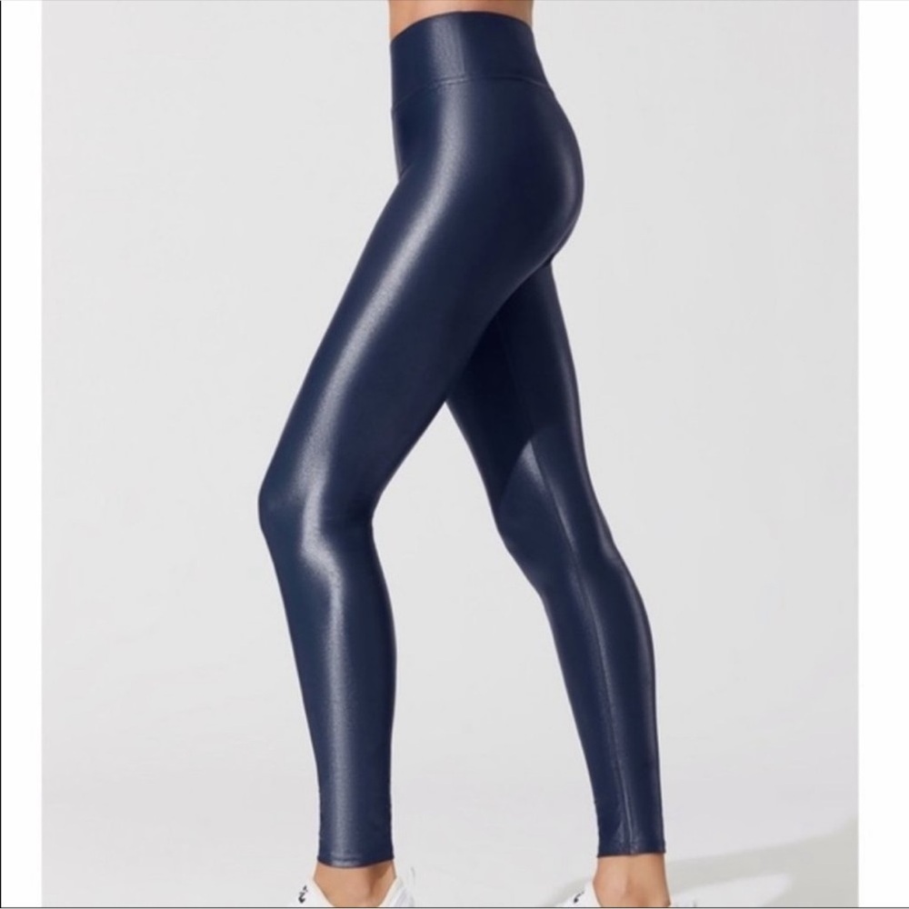 Carbon38 Navy Blue Takara Leggings Small